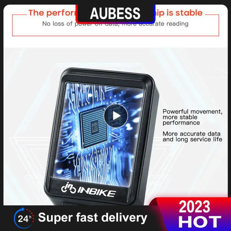 

INBIKE Waterproof Bicycle Riding Odometer Speed Detector Life Lifestyle Sports Outdoors LED Screen Measurable Watch IC321