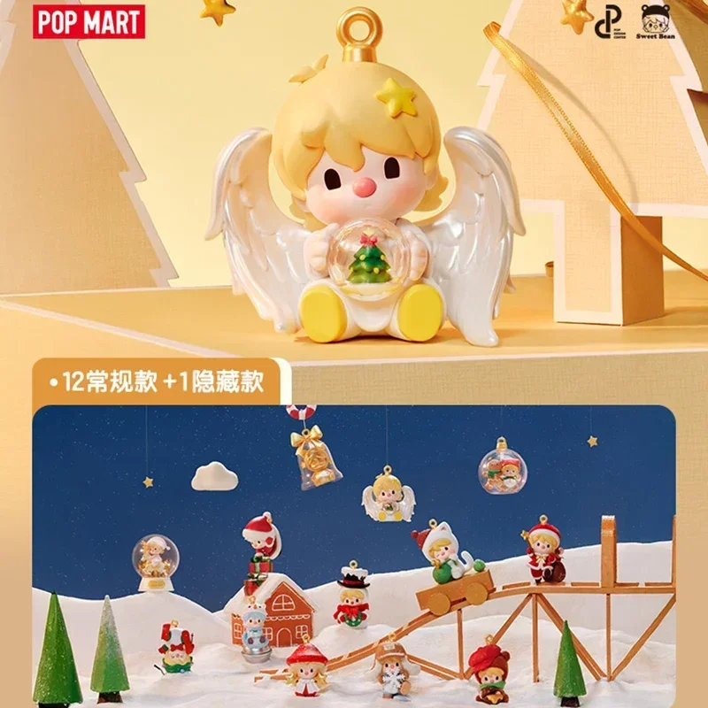 Фото POP MART Sweet Bean: Ваша эксклюзивная праздничная серия. Модная таинственная коробка-сюрприз. Аниме-фигурка, игрушка-модель, украшение. №4