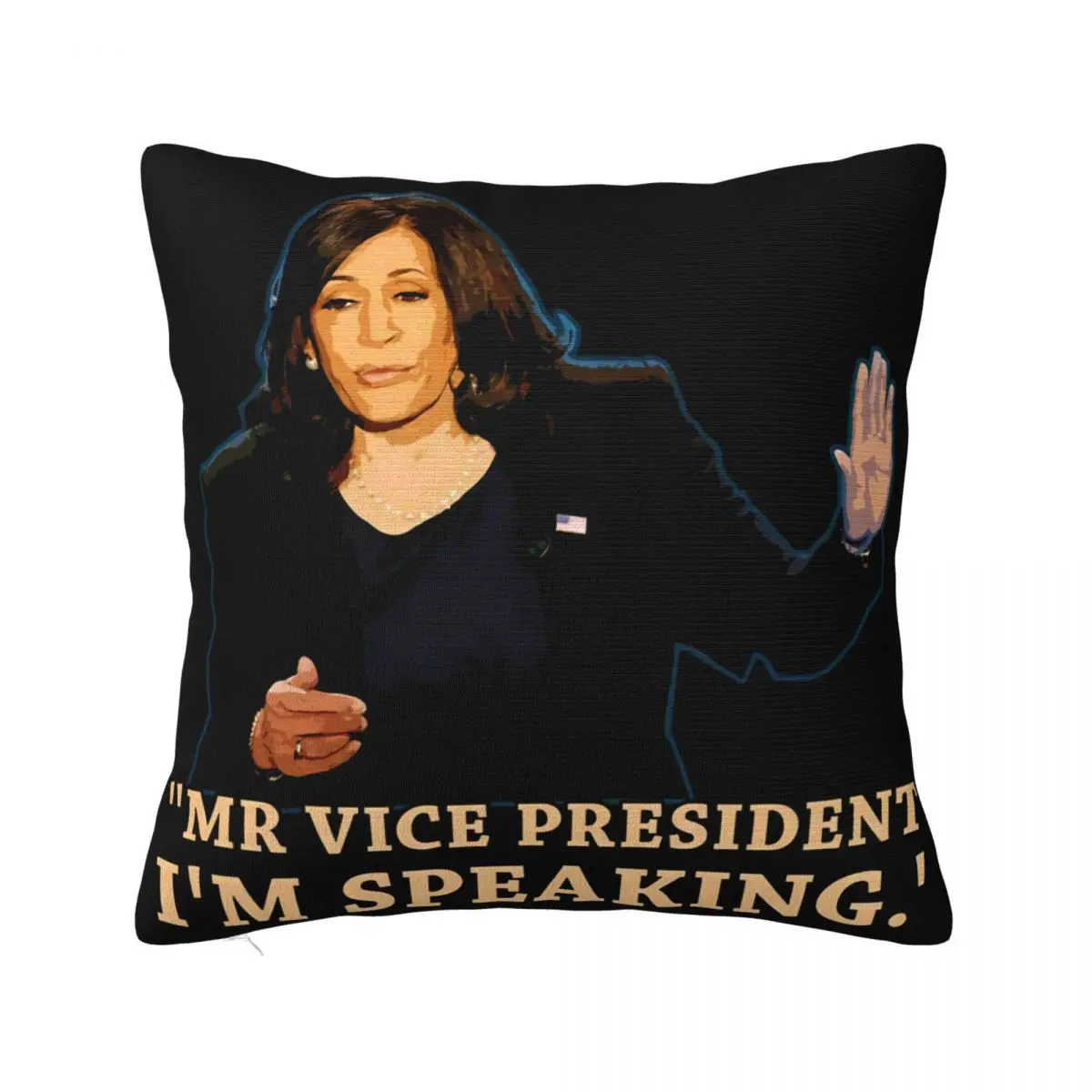 Kamala Harris Mr Vice President Im Speaking обычный размер S 3XL графическая буква Dj Pop комическая