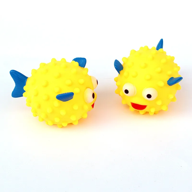 

Чистящие зубы, Милая Рыба, пищалка, резиновая игрушка для домашних животных, собаки, пищалка для собак, пищалка со звуком, игрушки