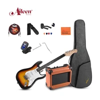 ready to ship full size electric guitars kit cheap electrical guitarras with amplifieregs 111
