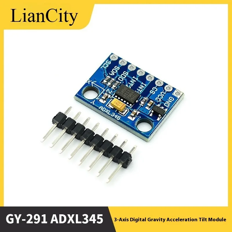 Фото GY-291 ADXL345 Цифровой 3-осевой модуль наклона акселерометра IIC SPI Интерфейс №1