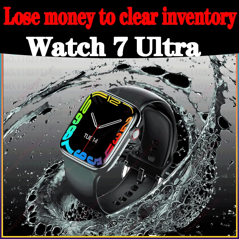 

NEW 2023 IWO DT7 PRO Max SmartWatch 1.9 Inch Large Screen NFC Men Women Bluetooth Call Heart Rate Waterproof for IOS Android