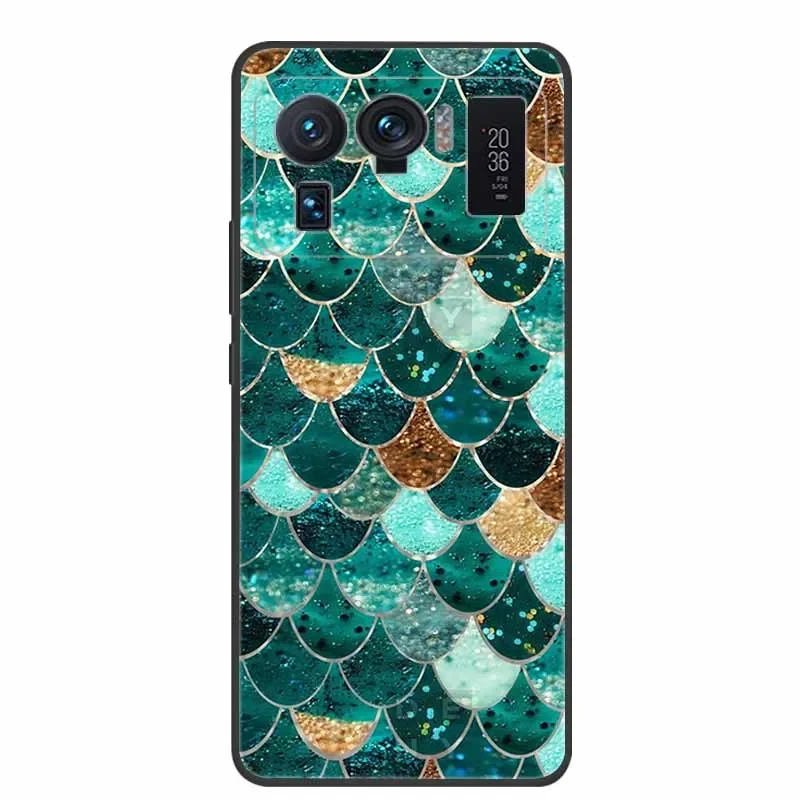 Для Xiaomi Mi 11 Ultra Case Роскошные модные мягкие силиконовые чехлы для телефонов из ТПУ