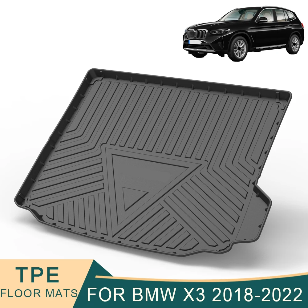

Нескользящие коврики из ТПЭ для багажника BMW X3 G01 2018 2019 2020 2021 2022