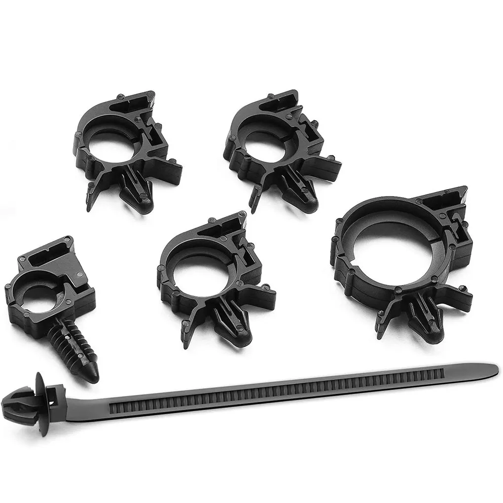 

60 шт. в коробке, набор креплений для автомобильных жгутов проводов, автомобильный фиксатор для транспортных средств, грузовиков, зажим для п...