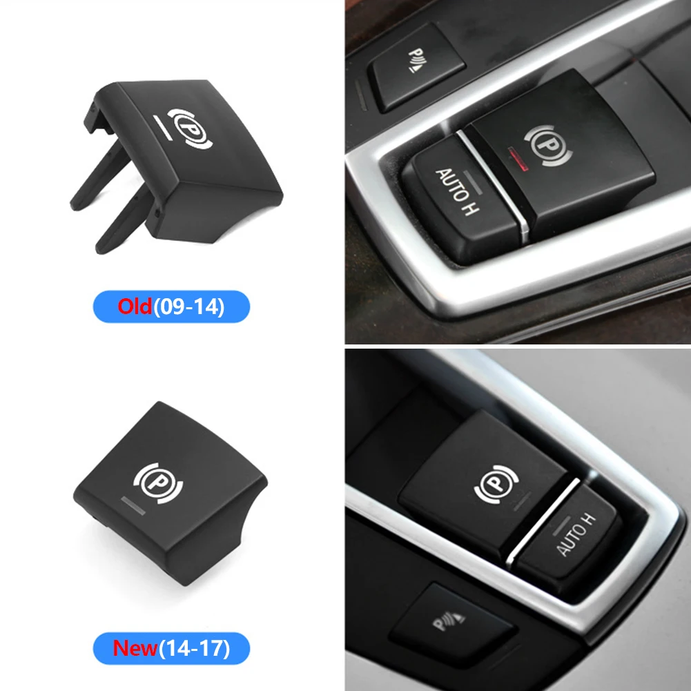 

Car Handbrake Parking Brake P Button Switch Cover For BMW 5 7 F01 F02 F07 F10 F11 F18 F30 520 523 730 2009-2017 61312822518