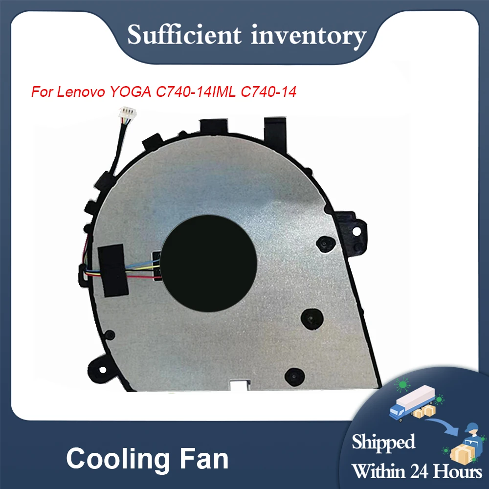 Новый охлаждающий вентилятор для ноутбука Lenovo YOGA C740-14IML DC5V 4Pin