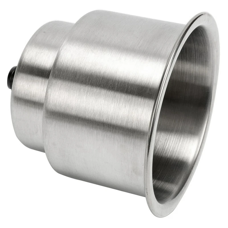 

Stainless Steel Cup Drink Holder Brushed With Drain Marine Boat Rv Camper