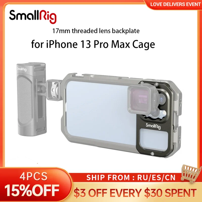 

Оснастка для смартфона 13 Pro Cage 13 Pro Phone Rig 3634, размер 17 мм