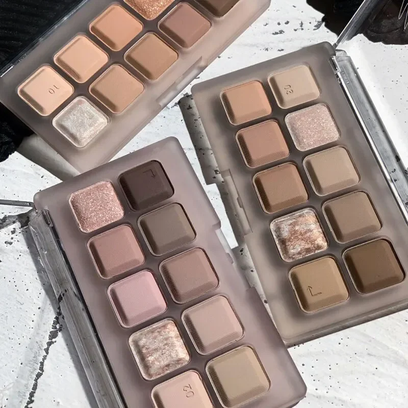 10 цветов лоток для клавиатуры кофе осень и зима корейская низкая насыщенность