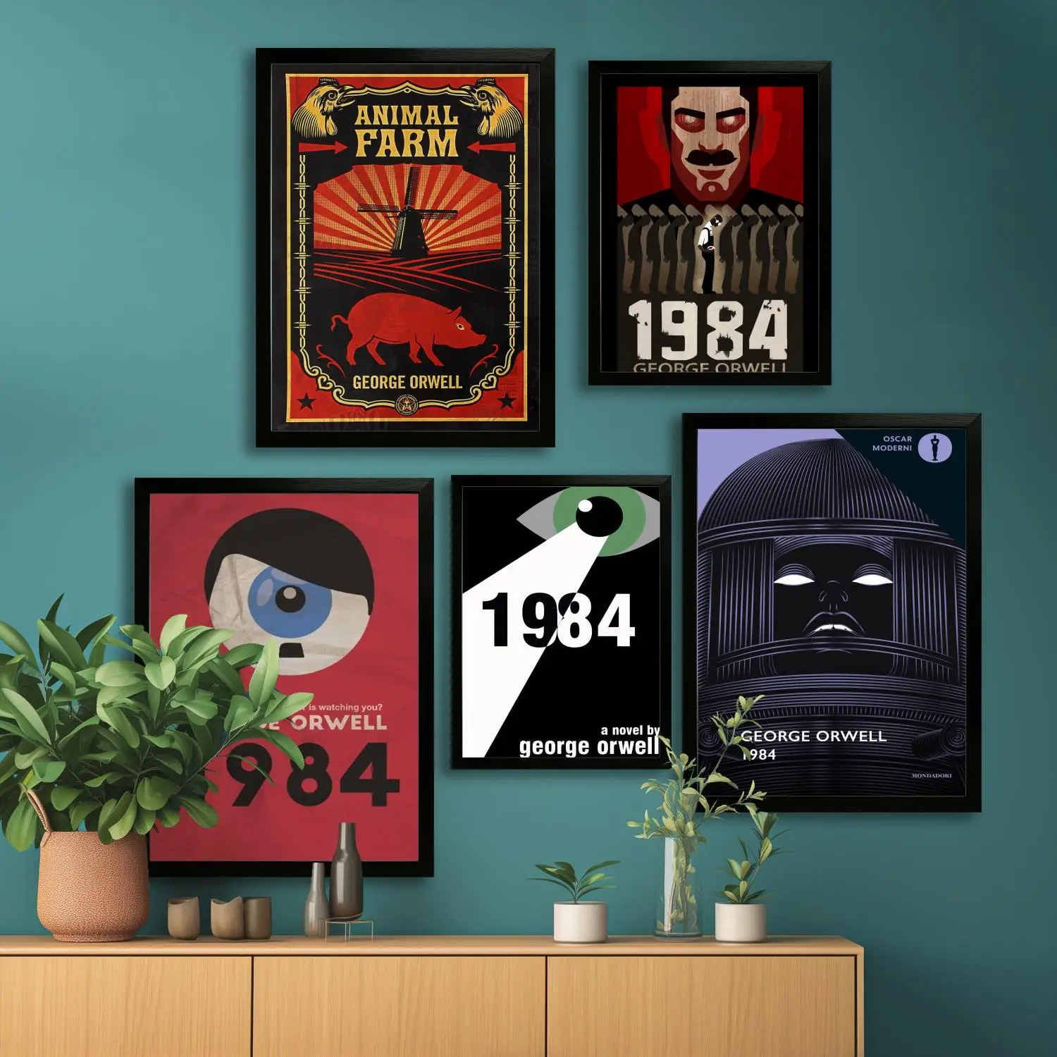 Печать на холсте 1984 Джорджа Оруэлла