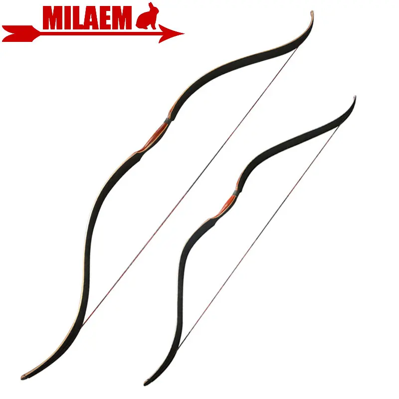 

Archery Traditional Bow Longbow Recurve Bow Horsebow 6-40lbs LH-RH Children/Adults Target Shooting Hunting Accessories