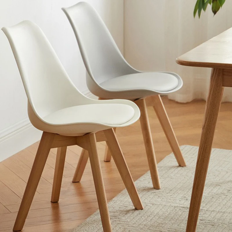 

Wood Luxury Dining Chairs Modern Unique Lounge Design Waiting Chair Ergonomic Barstools Silla Nordica Lounge Suite Furniture