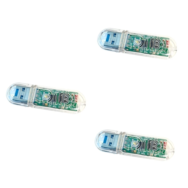 3 шт. бесшумная Майнер Lucky Miner V3 Btc машина для майнинга с Usb LV03 74KH/S миниатюрная