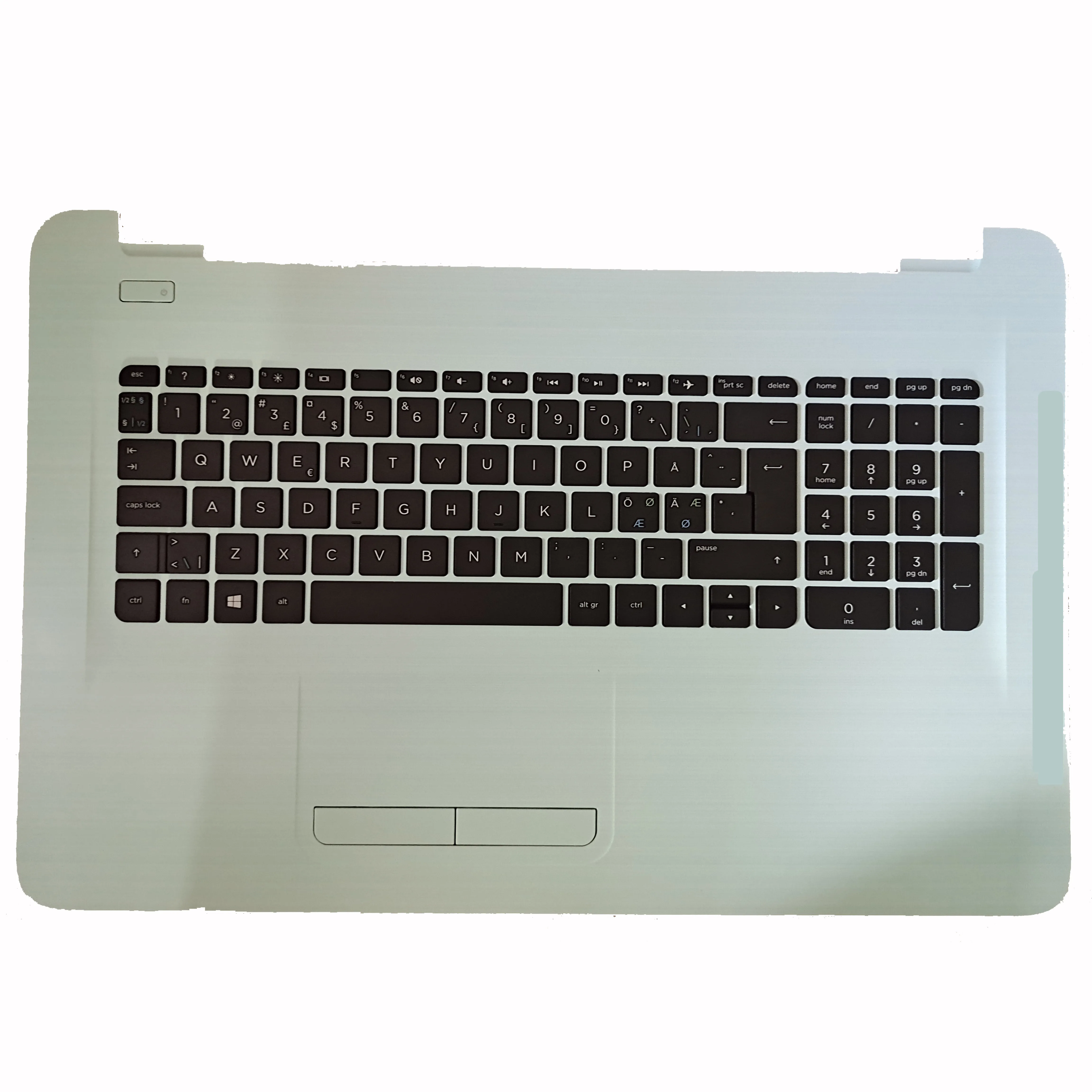 

New Palmrest with Keyboard For HP TPN-W121 17-X 17T-X 17-Y 17X 17Y 17-AY 17-BA 270 G5 Upper Case C Cover EU Layout