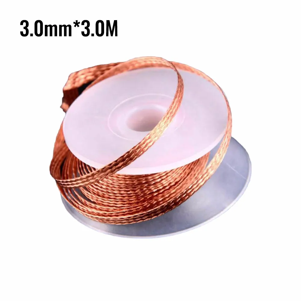 

1pc Welding Suction Line 1.5/2/2.5/3/3.5mm Pure Copper Soldering Supplies Wires Desoldering Solder Accessories For CP-1515/2015