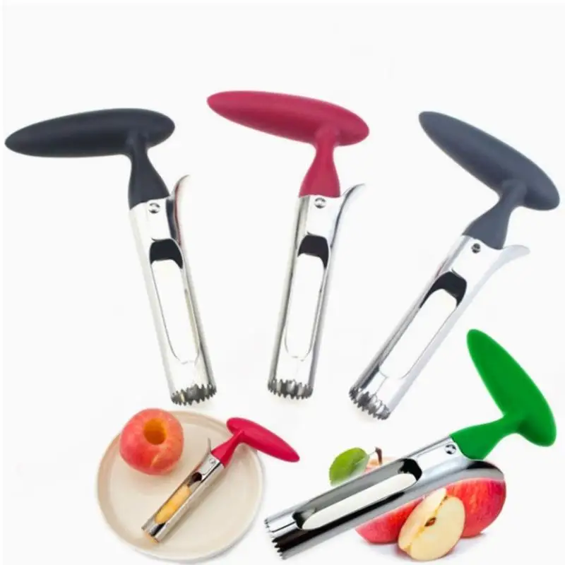 

Stainless Steel Apple Core Cutter Knife Corers Fruit Slicer Multi-function Cutting Vegetable Pear Core Removed Kitchen Tools