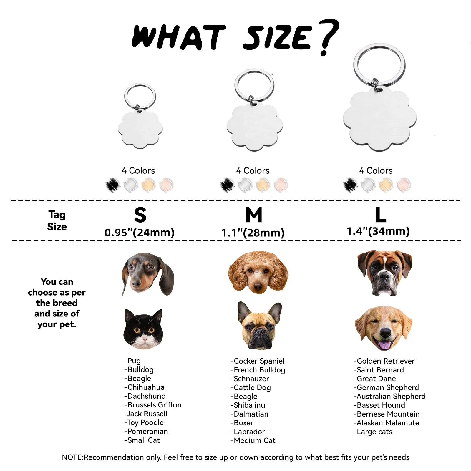 Идентификационная бирка для собак персонализированная идентификационная с