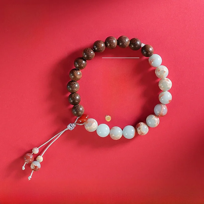 Культура Дуньхуан новый китайский браслет из натурального камня Шушань золотой