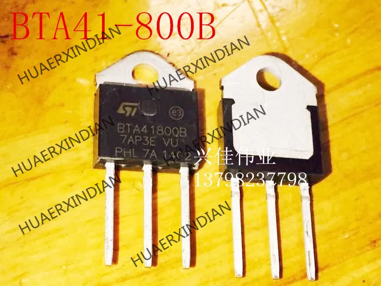 

10PCS Brand New Original BTA41-800B BTA41800B TO-3P 41A/800V In Stock