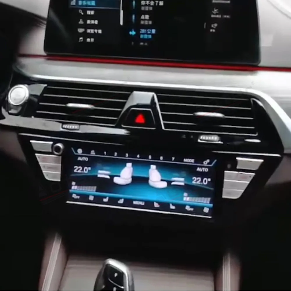 Фото Сенсорный LED-экран панели управления климат-контролем для BMW 5 G30 G31 2018-2022, цифровая климатическая панель, QLED-экран с AI-дисплеем №3