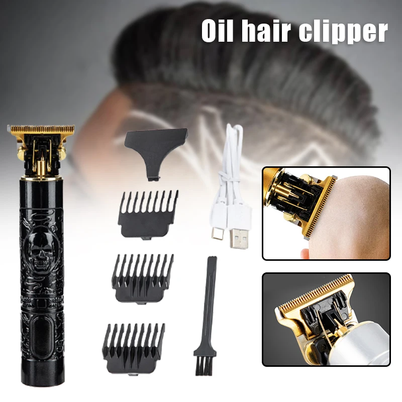 

Профессиональная машинка для стрижки волос, портативный Электрический триммер для мужчин и детей