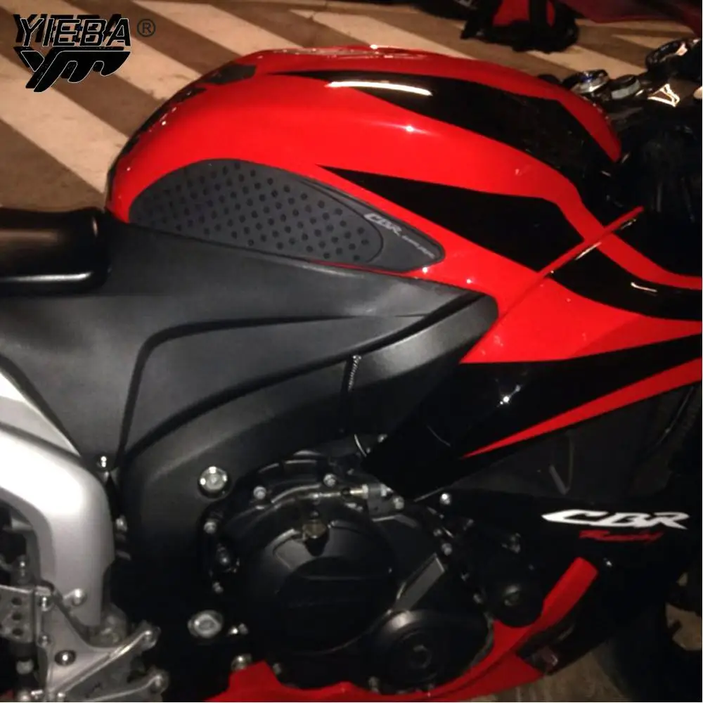 Противоскользящие прокладки для бака мотоцикла 3 м боковые газовые защиты колена