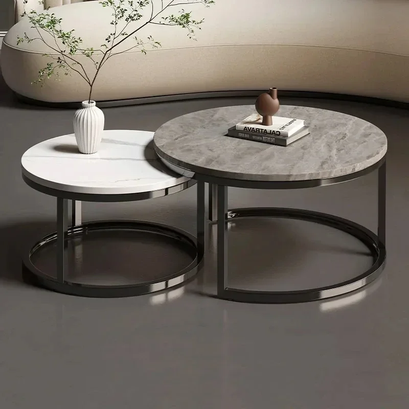 Круглые простые журнальные столики минималистичный уникальный эстетический