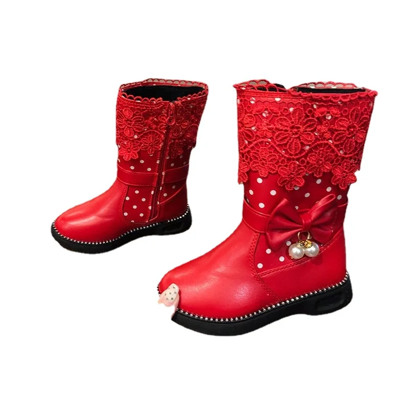 

2022 New Winter Fleece Warm and Thick Snow Boots for Boys and Girls Mor23 Y184