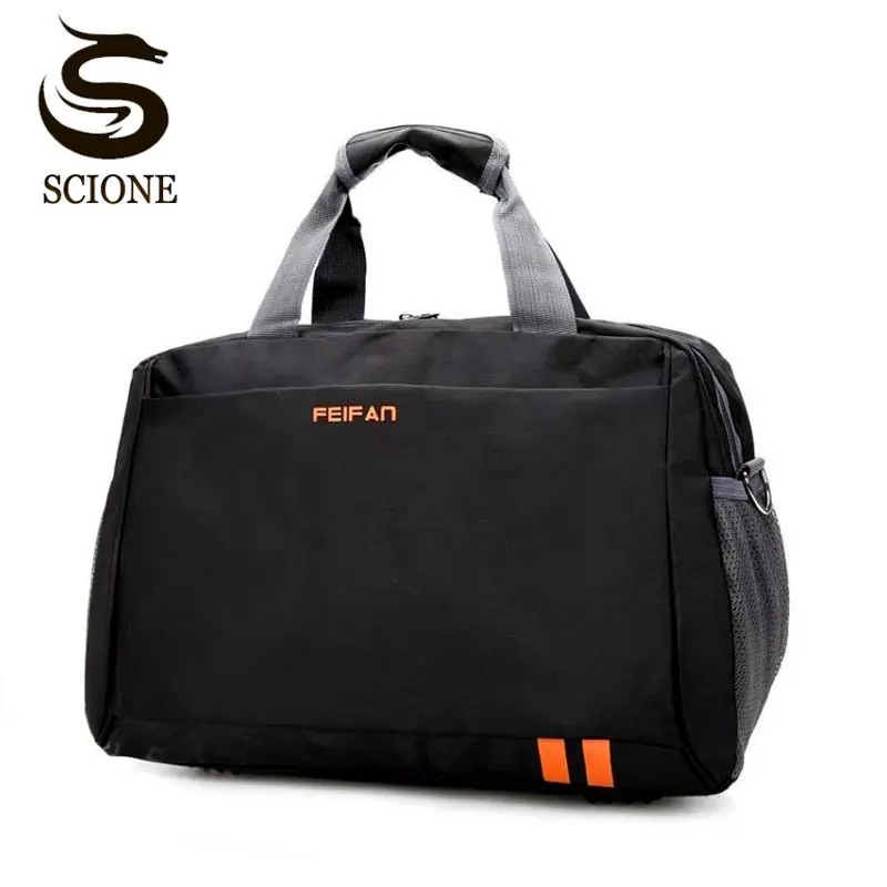 

Scione Classic Travel Business Handbag Men Waterproof Cabin Luggage Tote Suitcase Women Large Casual Sport Weekend Shoulder Bag