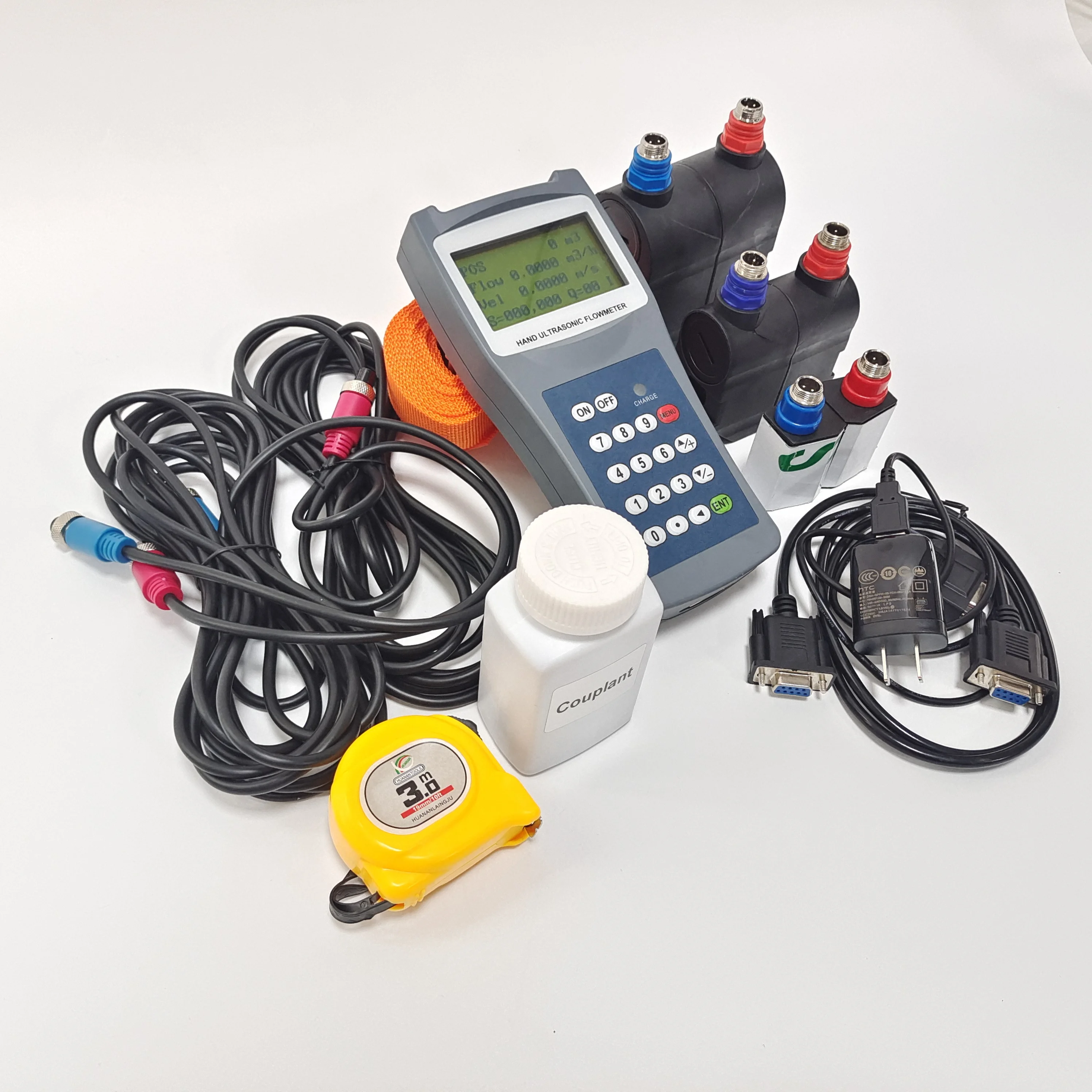 

Handheld Portable Ultrasonic Flow Meter Price Water Digital Flowmeter