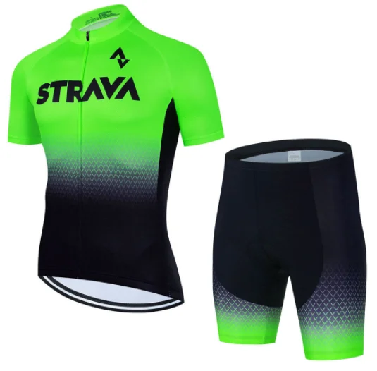 

STRAVA-комплект велосипедной одежды для мужчин, трикотажная одежда для летнего сезона, для летнего сезона, новая одежда 2021