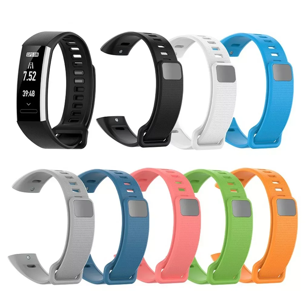 

Silicone Wrist Strap For Huawei Band 2 Pro B19 B29 Bracelet Straps TPU Wristband For Honor Band2/Band2 Pro Watch Bands
