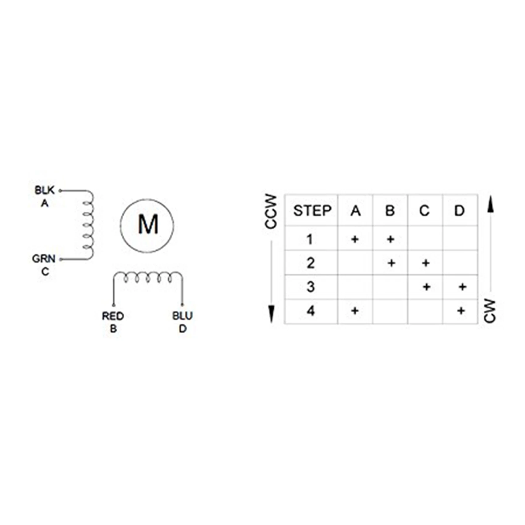 4х шаговый двигатель Nema 17 48 мм Nema17 42bygh 2A 4-Lead (17Hs19-2004S1) 1 м кабель для 3D принтера Cnc Xyz