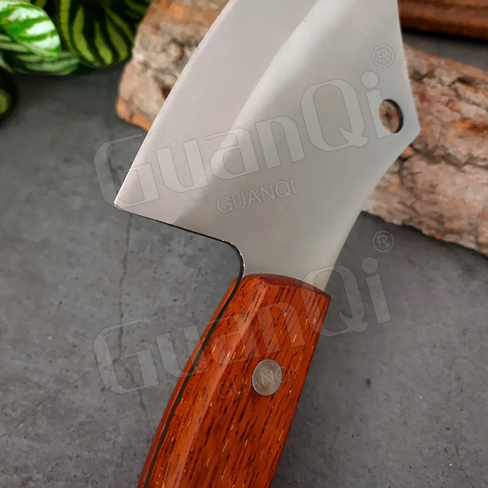 Профессиональный нож-тесак для мясника 5Cr15Mov нержавеющая сталь уличный нож