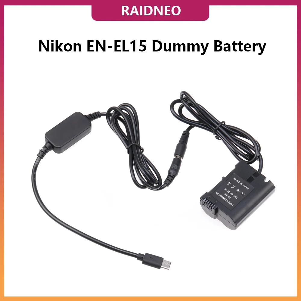 Cable For Nikon Z5 Z6 Z6ii Z7 Z7ii D500 D600 D610 D750 D800 V1 D7000