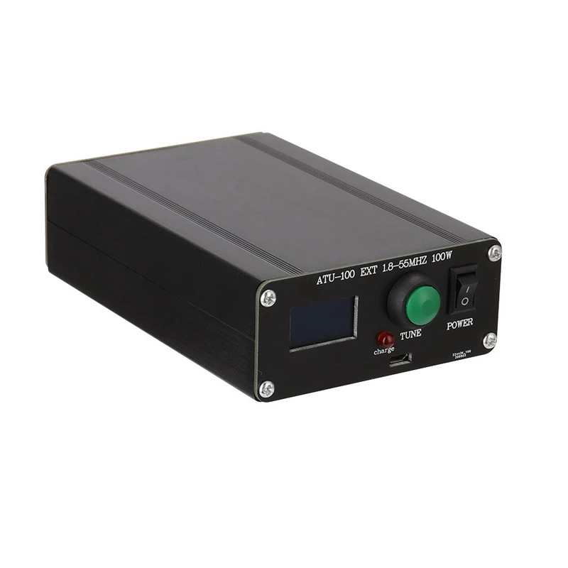 

ATU-100 1.8-55Mhz Automatic Antenna Tuner 0.96 Inch With Shell Charging Version