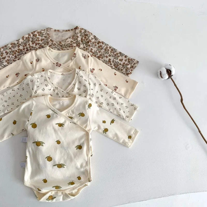 

2022 Autumn Baby Bodysuits Toddler Girls One Piece Long Sleeve Boys Bodysuit