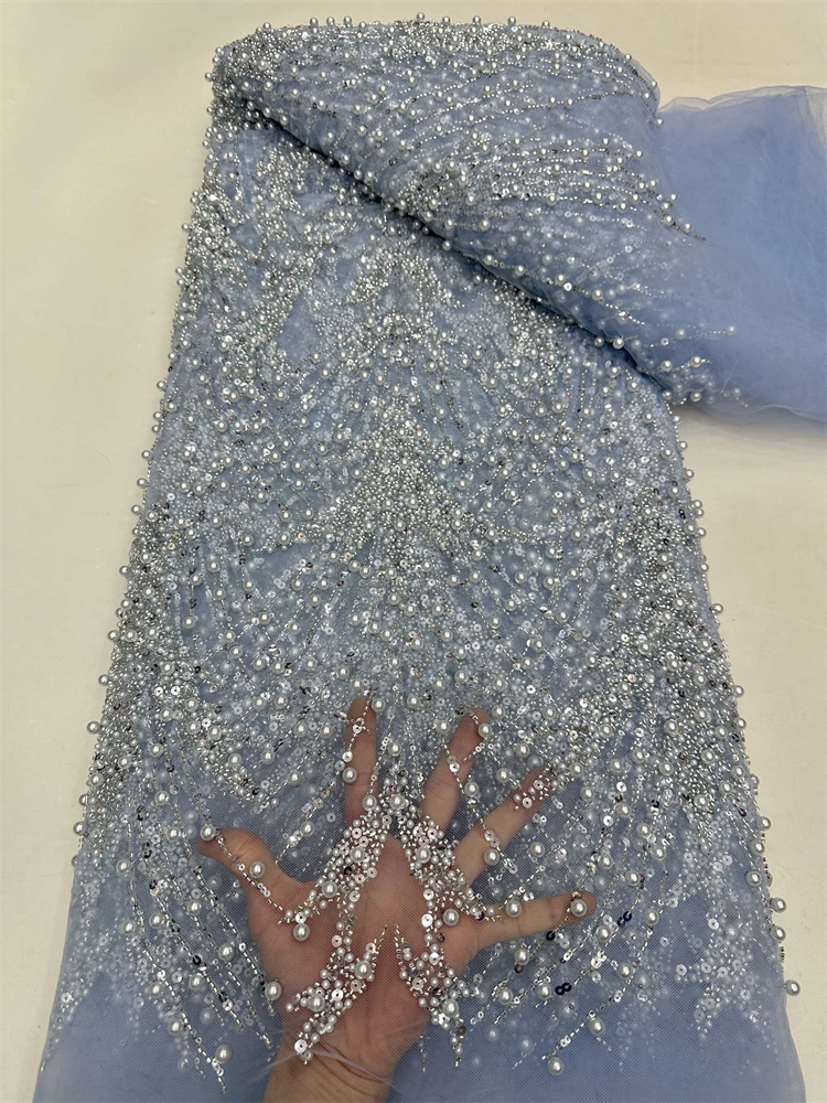 2024 Роскошные бусины ручной работы Haevy Высококачественная Тюлевая сетка