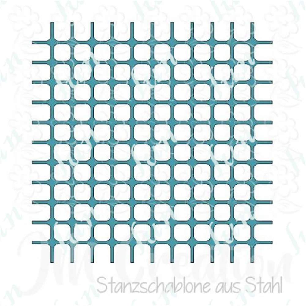 

Grid Pattern Craft Metal Cutting Dies Mold Diy 2022 New Scrapbook Cut Die Paper Craft Coloring Knife Mould Blade Punch Stencils