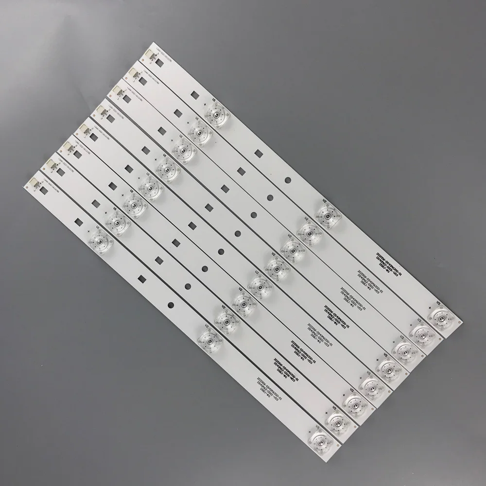 

LED Backlight Lamp strip 3 lamp For 202006-DS40M6200-01 DS40M62-DS01-V02 V03 DSBJ-WG B40C61 40X 3V/LED