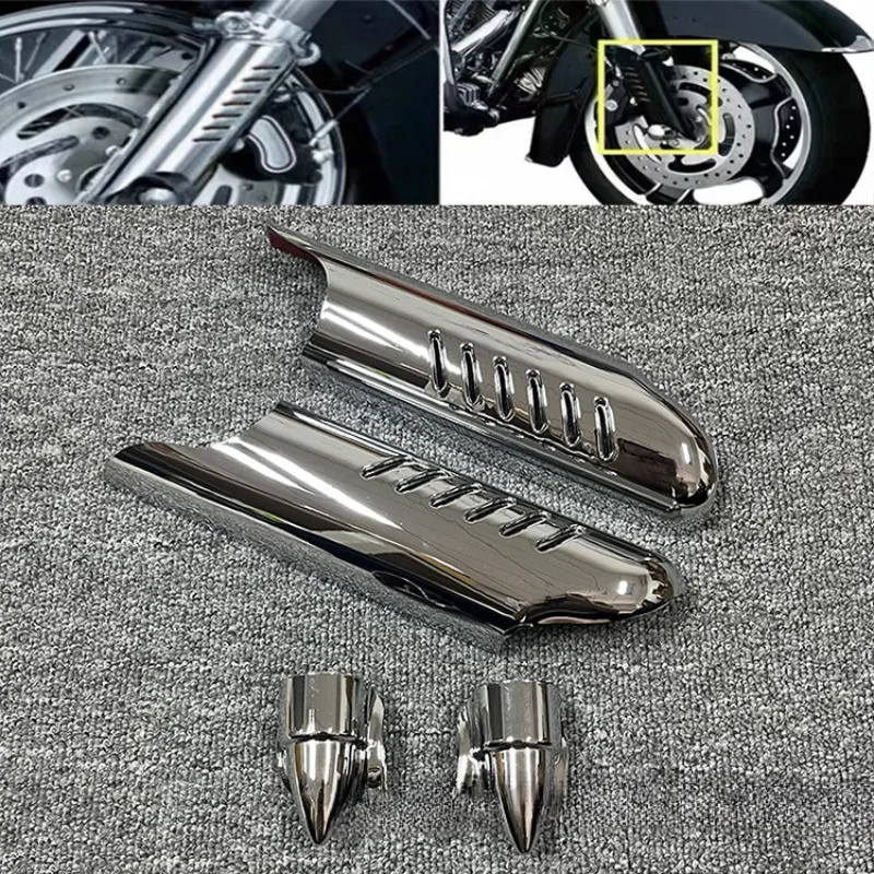 Крышка для ножек вилки мотоцикла Harley Touring Road Slide King Glide Shock амортизатор 96-23 лет