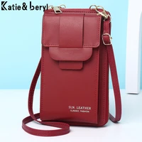 fashion small phone women shouder bags brand design ladies wallet coin purse elegant handbags pu leather crossbody clutch bag