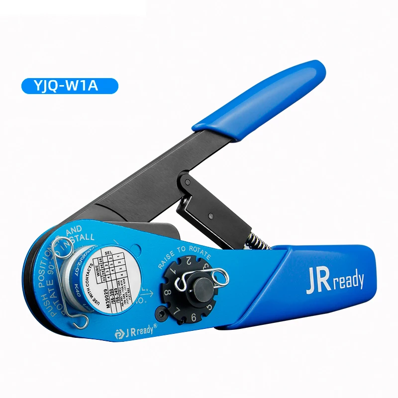 YJQ-W1A Manual Crimping Pliers 8-position Four-mandrel Eight-point American Standard M22520/2-01 Compatible With DMC