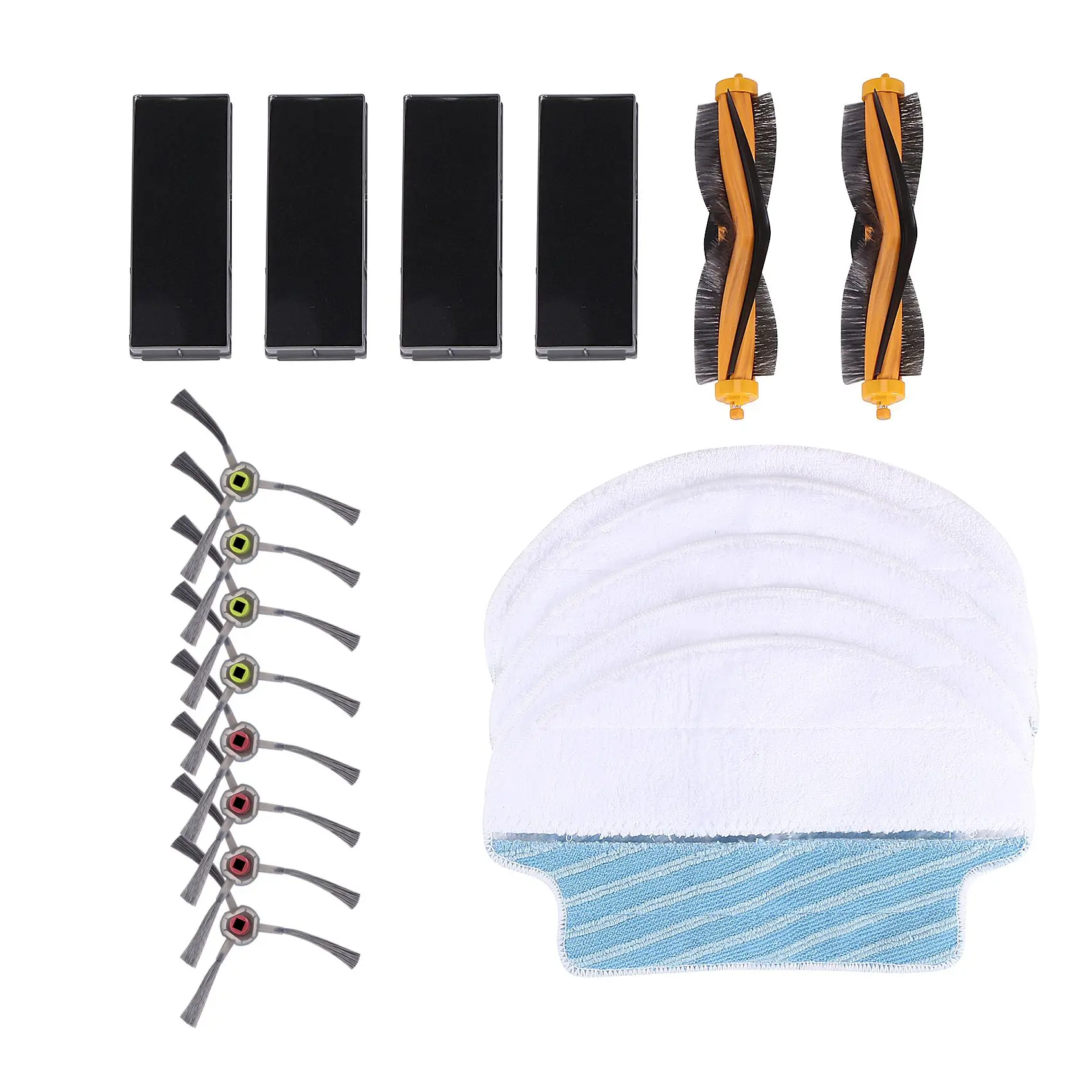 

Replacement Accessories Main Brush/Side Bursh/Filters/Mop Clothes For Deebot M80 M80 Pro M81 M81 Pro Deebot M80 Deebot M81 Pro