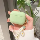 Силиконовый чехол для OPPO Enco Free 2 Free 2i, Модный чехол с кружевом, цветком, любовным сердцем, камнем, брелком, чехол для наушников, мягкий чехол из ТПУ