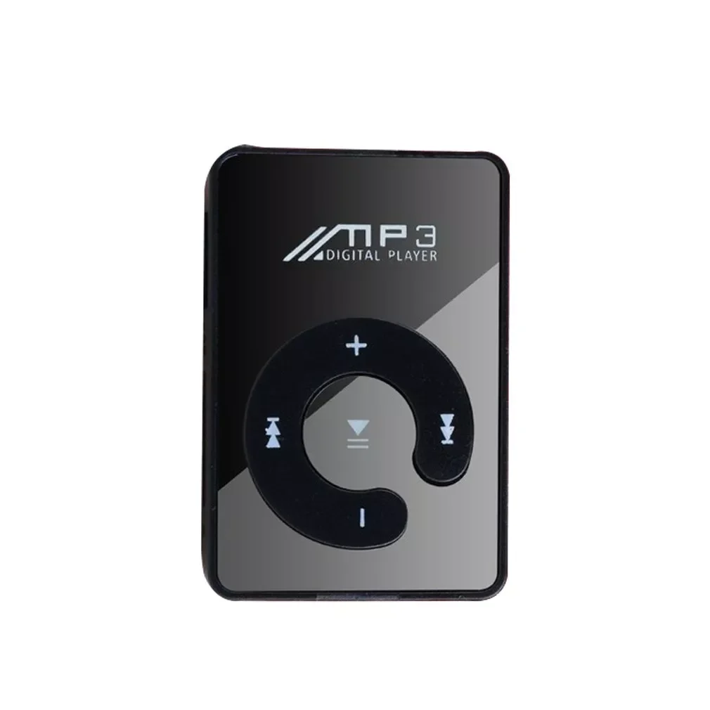 

New Mini Mirror Clip MP3 Player Portable Fashion Sport USB Digital Music Player Micro SD TF Card Media Player