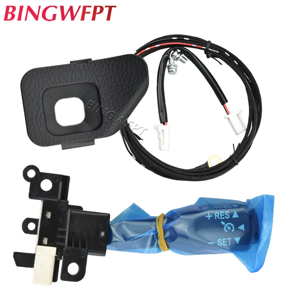 Фото Новый переключатель круиз-контроля 84632-34011 для Toyota Corolla 2014, RAV4 2013-2019, накладка на руль 45186-02310-C0, 45186-0R030-C0 №1