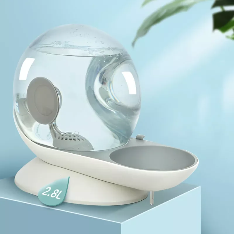 

2.8L Cat Water Fountain Snails Automatic Cat Water Bowl for Pets Water Dispenser with Filter Large Drinking Bowl Cat Product